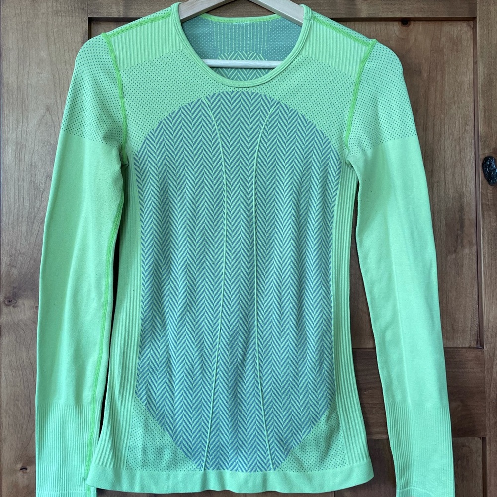 Fabletics Yellow Long Sleeve